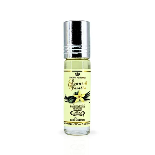 Vista 2 de Al-Rehab Spanish Vanilla - Perfume concentrado de aceite de perfume concentrado para unisex, 0.2 fl oz