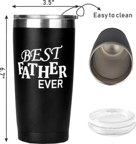 Vista 3 de MEANT2TOBE Regalos para el mejor padre del mundo, regalos del día del padre, calcetines para el mejor papá del mundo, regalo retro para papá