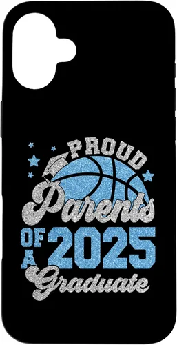 Vista 22 de iPhone 16 Parents of a 2025 Graduate Senior Graduation Basketball Case