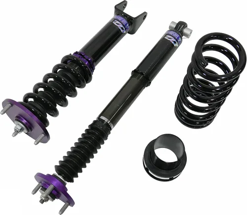 Vista 95 de Amortiguadores de Bobina D2 Racing RS Ajustables en 36 Maneras para Jaguar S-Type 2000-2008