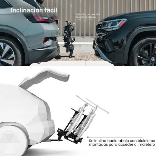 Vista 7 de Thule Outpace 2 Portabicicletas, enganche de 2 pulgadas y 1.25 pulgadas