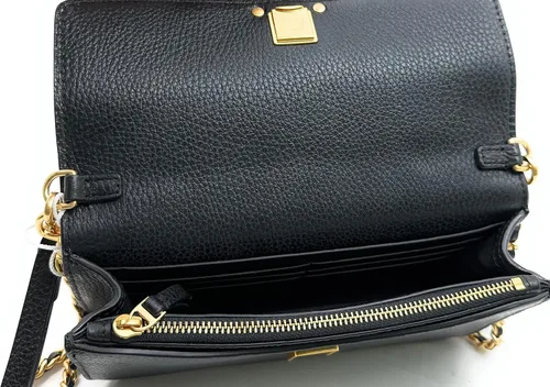Vista 7 de Tory Burch Cartera Britten Pebble Chain para mujer con correa de muñeca