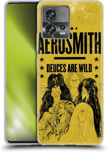 Vista 103 de Head Case Designs Officially Licensed Aerosmith Back in The Saddle Again Classics Gel Case [Military Grade Protection] Compatible with Moto E7