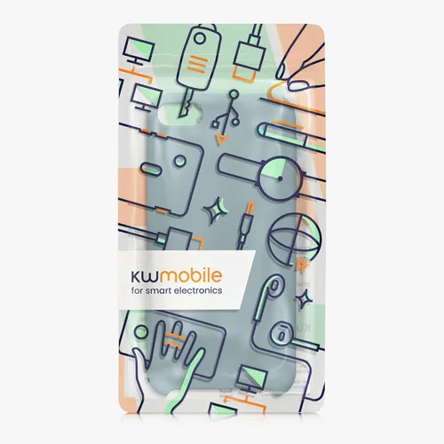 Vista 7 de kwmobile Funda de silicona TPU compatible con Apple iPod Touch 6G / 7G (6ª y 7ª generación) - Funda protectora suave y flexible - Arctic Night