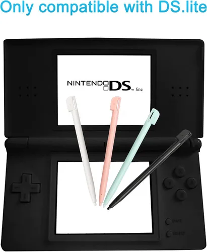 Vista 2 de DS Lite - Lápiz capacitivo de repuesto, compatible con Nintendo DS Lite, 4 en 1 Combo Touch Styli Pen Set multicolor para NDSL