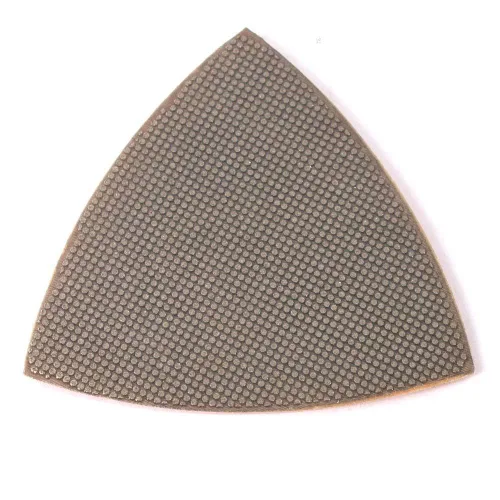 Vista 3 de Reemplazo 200 Grit Electroplated Triangular Pulido Diamante Oscilante Pad para Diamante Especialidad MB1T