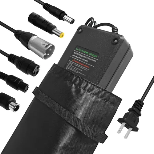 Vista 9 de La velocidad de carga del cargador de 42V 3A/5A es 100% más rápida que 1.5A y 50% más rápida que 2A, 6 enchufes adecuados para varias