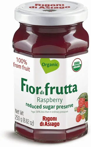 Vista 17 de Rigoni di Asiago Fiordifrutta Organic Fruit Spread, melocotón, 6