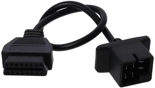 Vista 4 de BYOBYO Cable adaptador de conector de herramienta de diagnóstico OBD1 a 16 pines OBD2, cable adaptador de convertidor de escáner de diagnóstico apto