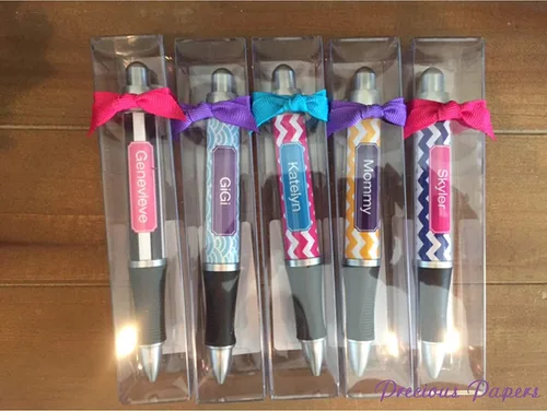 Vista 2 de Personalized Graduation Pen Class of 2025 Grad Gift (Blue/Black)