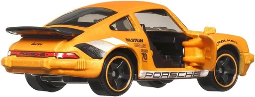 Vista 5 de Matchbox Moving Parts - Vehículo fundido a presión de 70 años de edición especial, HMV12 ~ Inspirado en el Porsche 911 Turbo de 1980 ~ 1/5 naranja