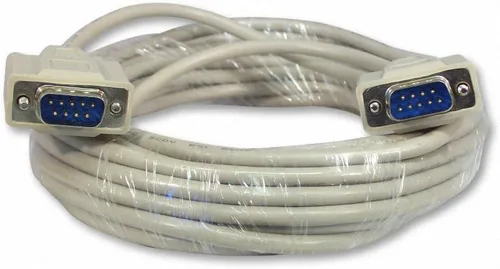 Vista 3 de Your Cable Store 1 pie DB9 9 Pin Serial Port Cable macho/macho RS232