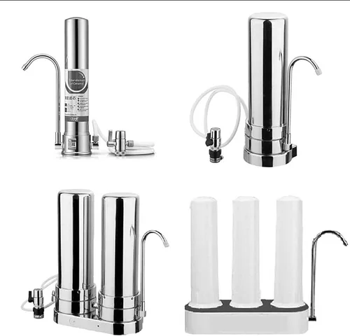 Vista 6 de EZRODI Kit adaptador de grifo cromado, rosca hembra M22x1 con aireador, accesorio desviador de grifo de cocina