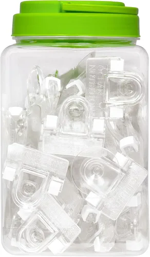 Vista 2 de Ocean Nutrition Clips alimentadores de algas marinas para peces de agua salada, ventosas de acuario, mantiene los alimentos intactos, prolonga