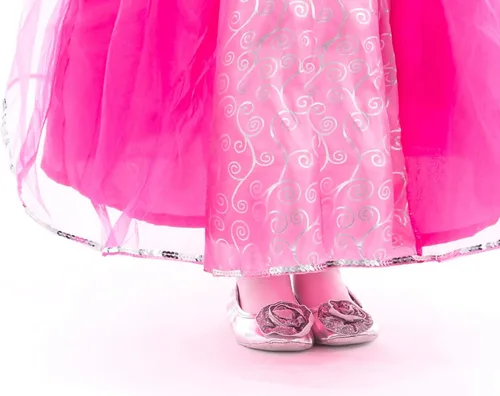 Vista 3 de Little Adventures Disfraz de princesa rosa caliente de la Bella Durmiente