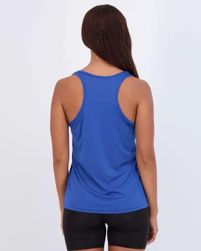 Vista 4 de Real Essentials Paquete de 5 Camiseta sin Mangas con Espalda Nadadora para Mujer Dry-Fit de Rendimiento Atlético para Yoga