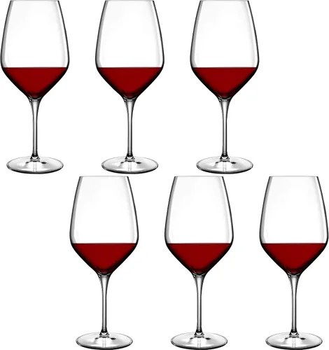 Vista 2 de Luigi Bormioli Atelier Cabernet/Merlot - Copa de vino, 23-3/4 onzas, transparente, 6 unidades (paquete de 1)