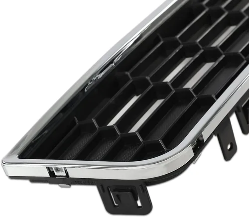 Vista 7 de CHEDA Parachoques delantero superior parrilla cromo y negro compatible con Chevy Sonic 2012 2013 2014 2015 2016