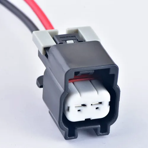 Vista 3 de Conector del motor del ventilador de refrigeración del motor de 2 pines compatible con Chevrolet Equinox y Pontiac Torrent y Suzuki XL-7 y Buick GM