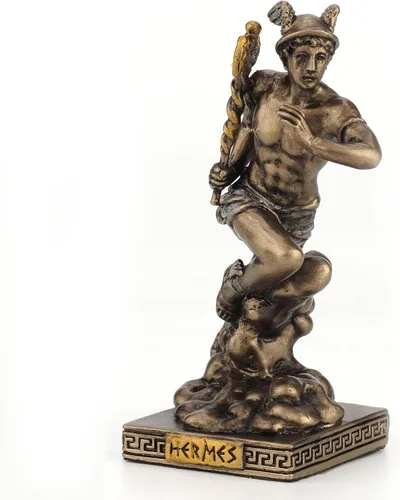 Vista 3 de Veronese Design Hermes El Heraldo de los Dioses Figura en Miniatura