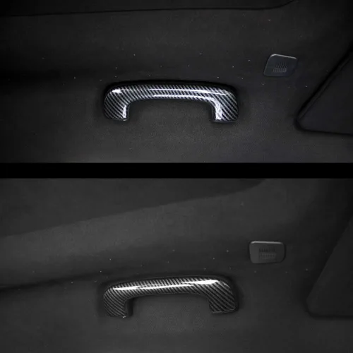 Vista 3 de Crosselec - Cubierta de asa de techo de fibra de carbono para Dodge Charger 2011-2021 Accesorios