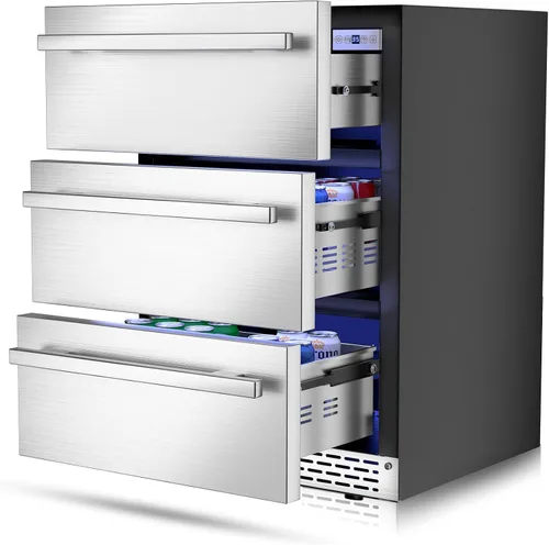 Vista 13 de Mini enfriador de vino de 8 botellas, refrigerador de bebidas con enfriamiento rápido, gabinete de vino termoeléctrico bodega para mujeres, hombres