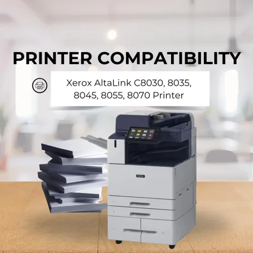Vista 2 de Toner Pros Cartucho de tóner remanufacturado para impresoras Xerox AltaLink C8030 C8035 C8045 C8055 C8070, paquete de 4