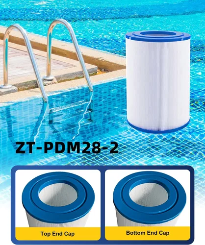 Vista 3 de ZOTEE Filtro de repuesto para bañera de hidromasaje Aqua Crest PDM28 461273, Dream Maker 2 Pack Compatible with Aquarest Dream Maker 461273