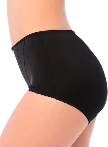Vista 6 de Ilusion Panty Shapewear 2155 de cintura alta para mujer, con control de abdomen, ropa interior compresiva (rubor, talla M)