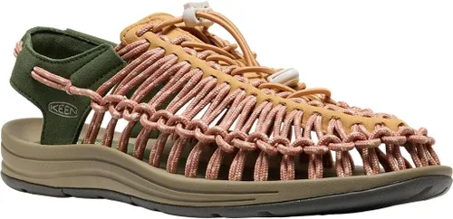 Vista 14 de KEEN Sandalias clásicas Uneek de dos cuerdas para hombre Timberwolf/Plaza Taupe