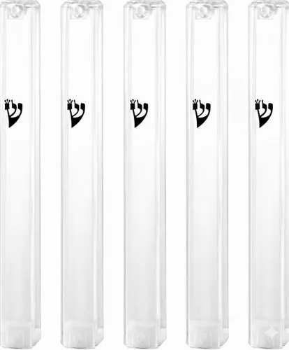 Vista 16 de SUPER STAM MEZUZAH CASE Holder (shidell) - Rectángulo de plástico con forma rectangular plateada impermeable caucho corcho lote de 5