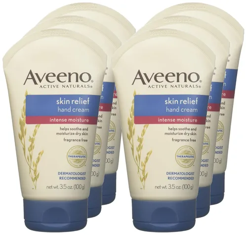 Vista 3 de AVEENO Crema de manos Active Naturals Intense Relief 3.50 oz (paquete de 6)