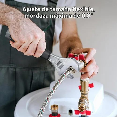 Vista 5 de Teslong Kit de herramientas básicas para el hogar y el apartamento, juego de herramientas compacto y ligero