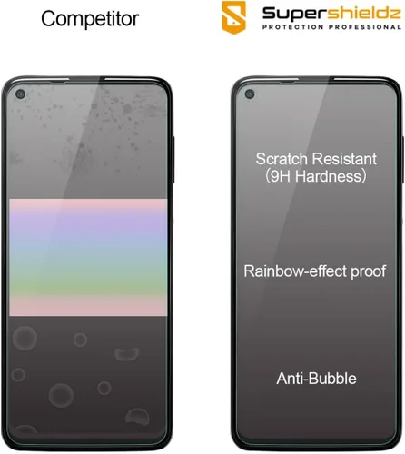 Vista 2 de Supershieldz Paquete de 2 protectores de pantalla de vidrio templado, antiarañazos, sin burbujas diseñados para Motorola Moto G Stylus (2021)