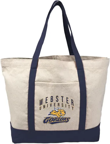 Vista 276 de Campus Lab Bolsa de lona con logotipo primario colegiado con bolsillo externo, bolsa de hombro reutilizable para ir de compras, playa Águilas A&m