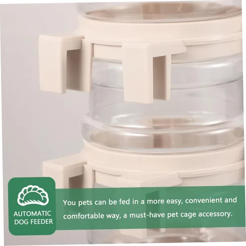 Vista 9 de Fuente de agua automática del animal doméstico del alimentador del agua del perro ninguna boca del acero inoxidable del escape