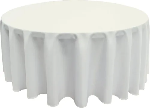 Vista 18 de GEFEII Servilletas de tela de poliéster sólido de 18 x 18 pulgadas para cocina, mantel rectangular cuadrado redondo para bodas, fiestas