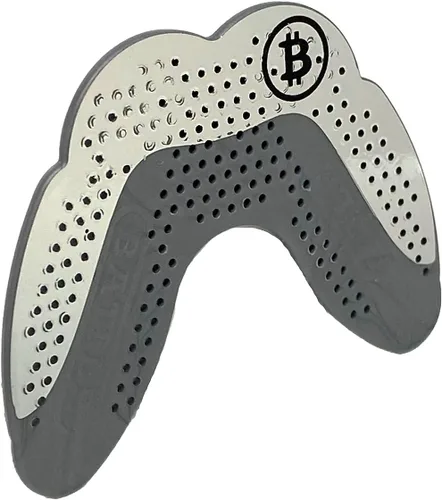 Vista 4 de Battle Protector bucal de fútbol deportivo ultradelgado Grillz, máxima protección y transpirabilidad, diseño de boquilla de perfil bajo que Azul