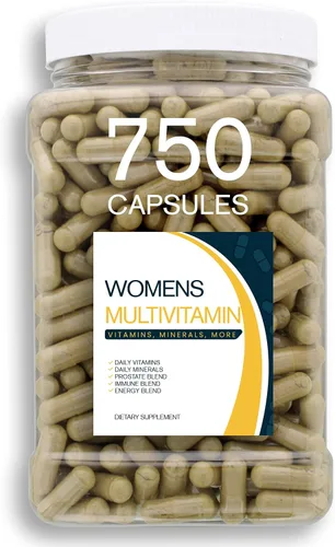 Vista 9 de Multivitamin & Women's Health Blend – Tina de 250 CT – Proporciona una porción diaria de vitaminas, minerales, salud de la mujer, antioxidantes