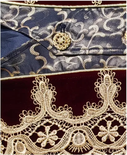 Vista 5 de VOREING Chaqueta pirata steampunk para hombre, gótico, príncipe victoriano, abrigo