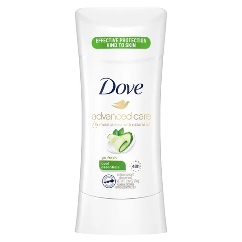 Vista 3 de Dove Desodorante antitranspirante Cool Essentials, 2.6 onzas (paquete de 4)