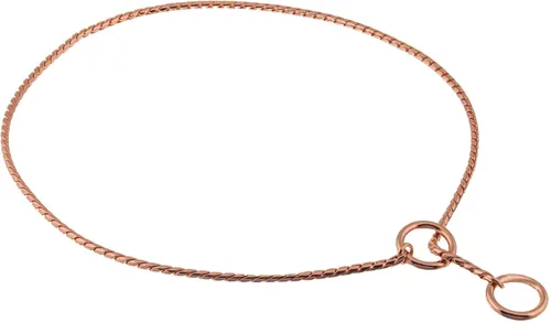 Vista 22 de Alvalley Collar de cadena de metal para exhibición de perros, collar deslizante para mascotas para espectáculos, collar de cadena de serpiente