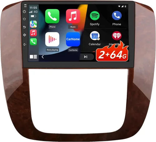 Vista 7 de Radio de coche Android 13 para GMC Yukon Chevrolet Tahoe/Suburban 2007-2013