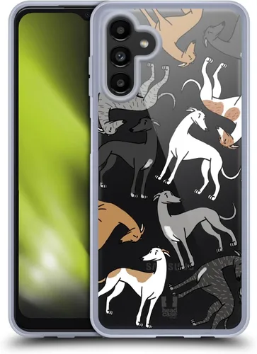 Vista 15 de Head Case Designs Airedale Terrier Dog Breed Patterns 4 Gel Case [Military Grade Protection] Compatible with Samsung Galaxy A13 5G (2021)