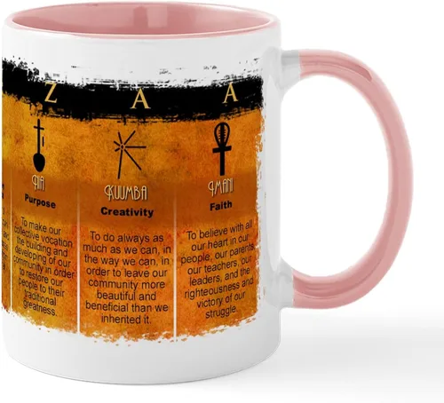 Vista 15 de CafePress Celebrate Kwanzaa - Taza de café de cerámica de 11 oz (11.0 fl oz)