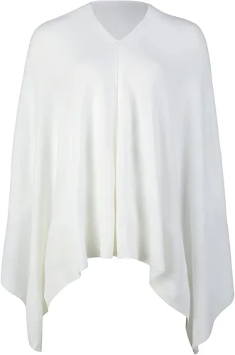 Vista 114 de Fomolom Ponchos para mujer, versátil, ligero, tejido sólido, chal envolvente, bufanda, accesorios para mujer