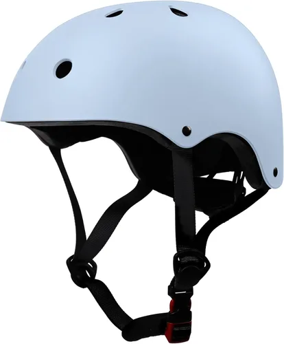 Vista 16 de Casco de bicicleta para niños pequeños, 2 tamaños ajustables, para niños y niñas, multideporte, ajustable, para scooter, bicicleta, monopatín
