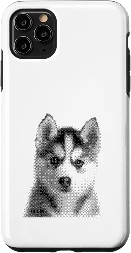 Vista 13 de Cute Siberian Husky for Dog Mom and Paw Parents Case for iPhone 16