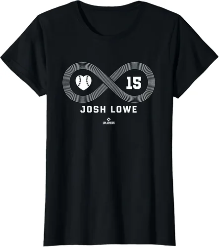Vista 23 de Camiseta Infinite Love Josh Lowe Tampa Bay MLBPA, Negro
