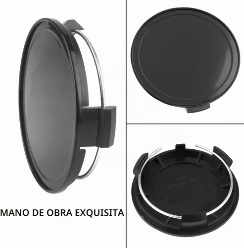 Vista 4 de RTRHINOTUNING 4 piezas Tapacubos de rueda de 75mm/2.95in para llantas de rueda S2000 de 2000-2003, Diámetro exterior: 75mm/2.95in, Diámetro
